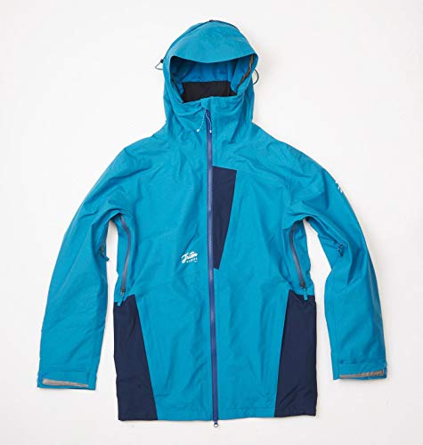rew(アールイーダブリュ) BASIC JK GORE-TEX 2L EMERALD x NAVY L