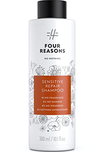 No Nothing Repair Shampoo, Fragrance Free Shampoo for Damaged Hair, Hypoallergenic Shampoo for Sensitive Scalp & Dry Hair