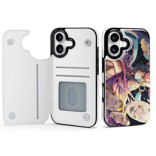 BFLiRuW �Ή� iPhone 17 �P�[�X �蒠�^ �A�z�t �A�C�t�H�� 17 Air 17 Pro 17 Pro Max �p �J�o�[ �X�}�z�P�[�X ����PU���U�[ �J�[�h���[ ���z�^ �ϖ��C �}�O�l�b�g �X�^���h�@�\�t�� iPhone 17