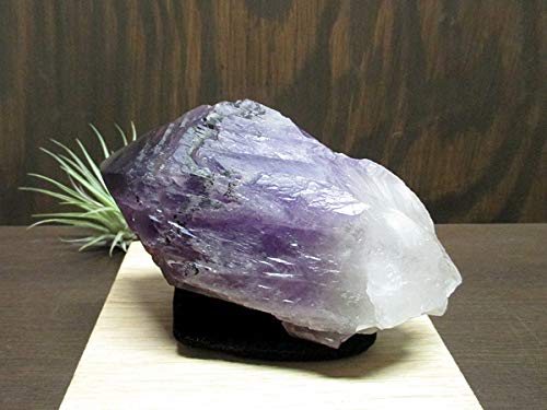 高品質　ボリビア産　紫水晶 516g 台座付き　アメジスト　原石　自然石③ 高品質 ボリビア産 紫水晶 516g 台座付き アメジスト 原石 自然