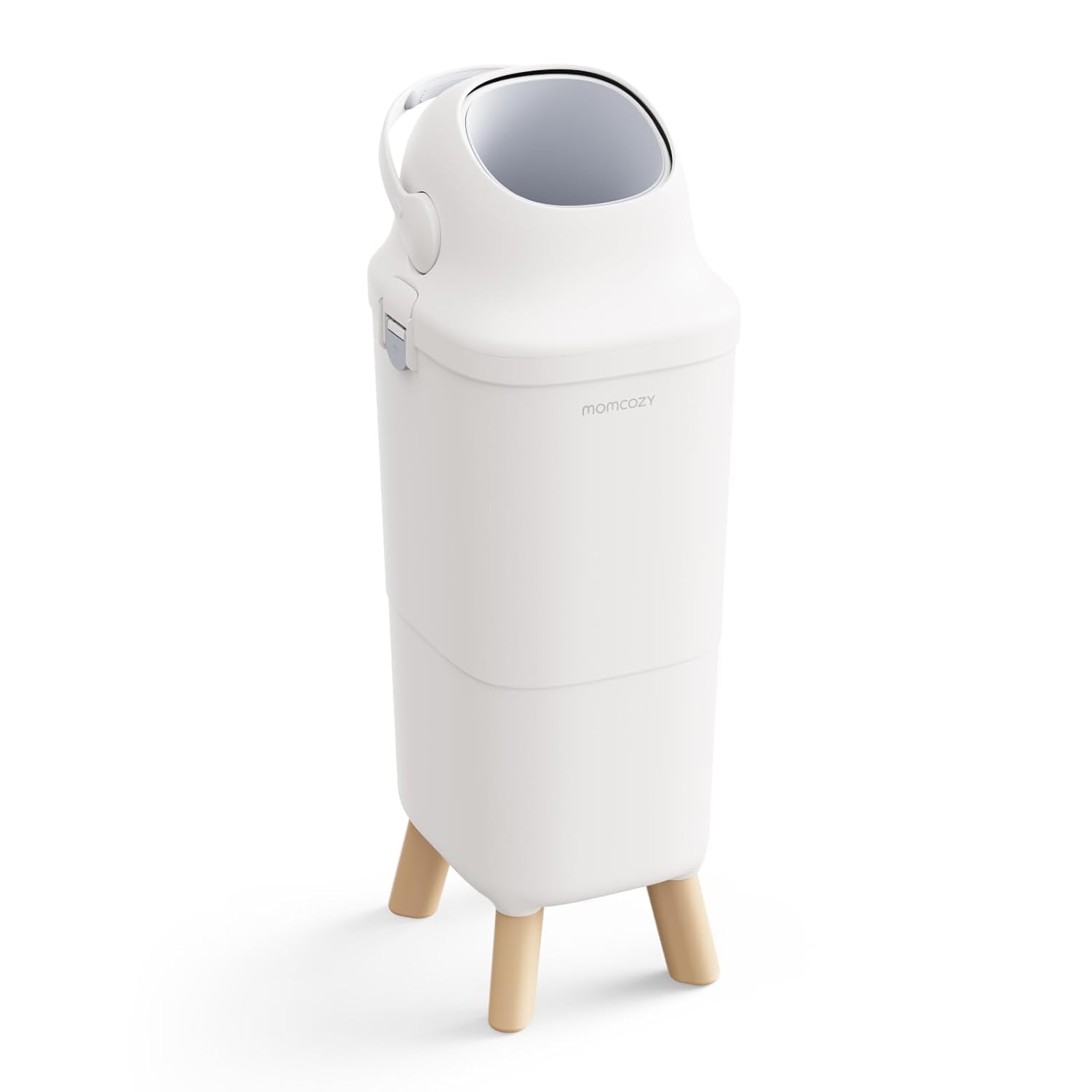 Momcozy Poubelle à Couches avec Contrôle des Odeurs Breveté à Triple Joint, Grande Capacité