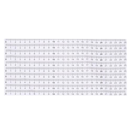 Cinta adhesiva regla 25 cm, pack 10 unidades miniatura 1
