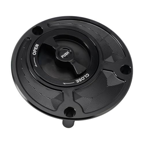 Bouchon de réservoir d'essence haut de gamme alu noir CNC pour Yamaha YZF