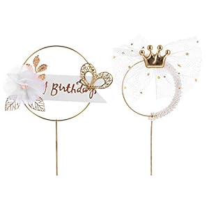 Cabilock 2 Stks Gelukkige Verjaardag Cake Toppers Verjaardag Party Cake Topper Cupcake Decors