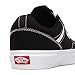Vans Seldan, Sneaker Hombre, Lienzo Negro Blanco 187, 43 EU