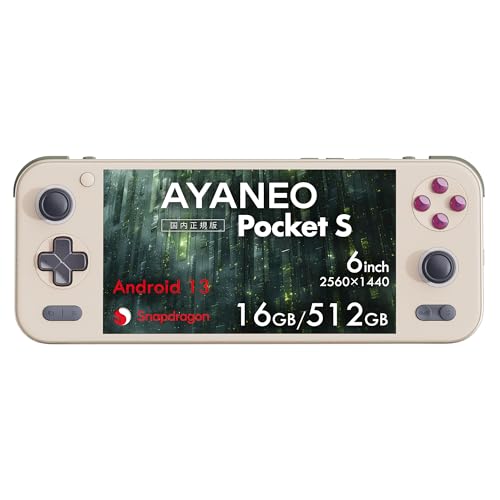 AYANEO POCKET S 黒　1440P 16GB 512GB AYANEO Pocket S 1080P/16GB/1TB オブシディアンブラック