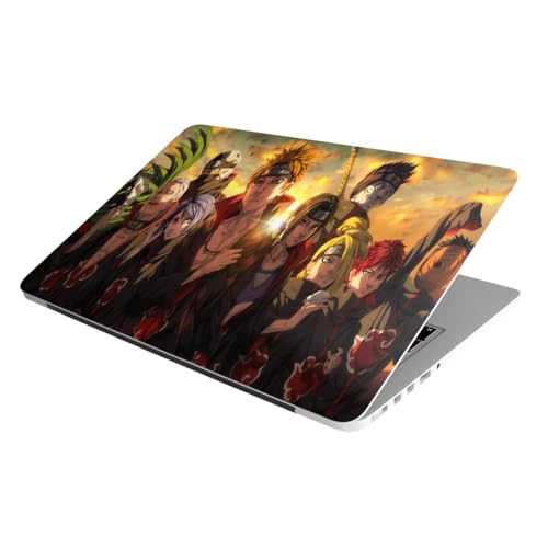 Image of Full Laptop Skin Stickers HD Quality Sticker for Laptops Upto 15.6 inch (Dustproof|Waterproof|Scratchproof|Reusable) - BE Akatsuki ORG FL