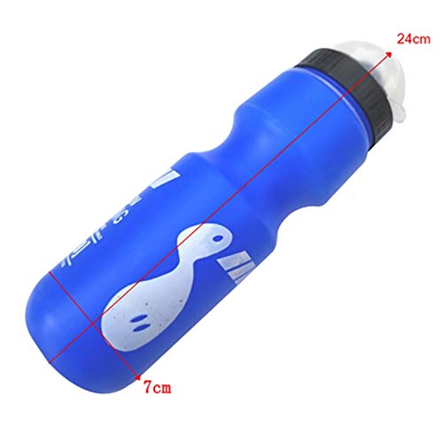Bouteille d'eau VTT anti-fuite 750 ml pour cyclisme sans éclaboussures