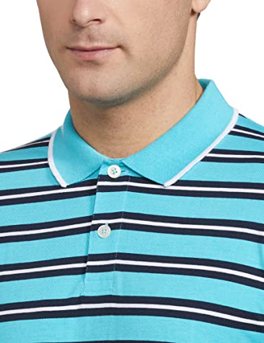 Image of Max Men Striped Slim Fit Polo T-Shirt