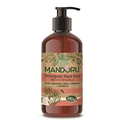 Mandorli detergente mani viso olio di mandorle