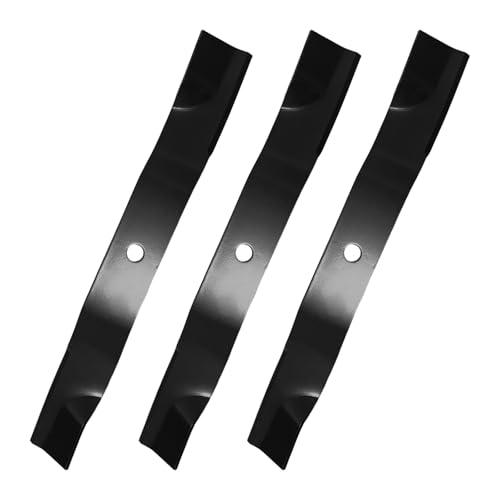 ZONEWO 04771200 Medium Lift Blades Kit Compatible with 52' Deck A-riens Ikon Gravely ZTX Zero Turn Lawn Mowers，Replace 00450300 70716200, 3 Pack