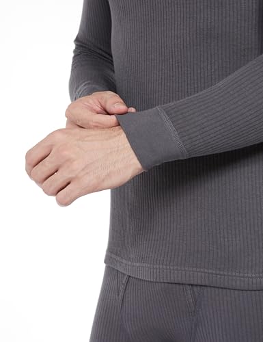 Image of Amazon Brand - Symbol Men Thermal Set (Top & Bottom) | Full Sleeve | Winter Wear | Body Warmer Set (Available in Plus Sizes)