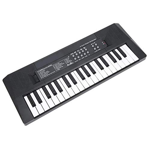 電子ピアノ　キーボード Amazon | 電子キーボードピアノ 初心者ブルーのためのキーボード37キー