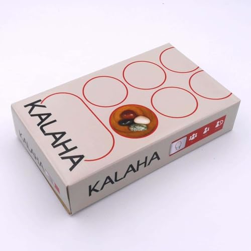 Rombol Folding Kalaha Game Including Semi-Precious Stones miniatura 6