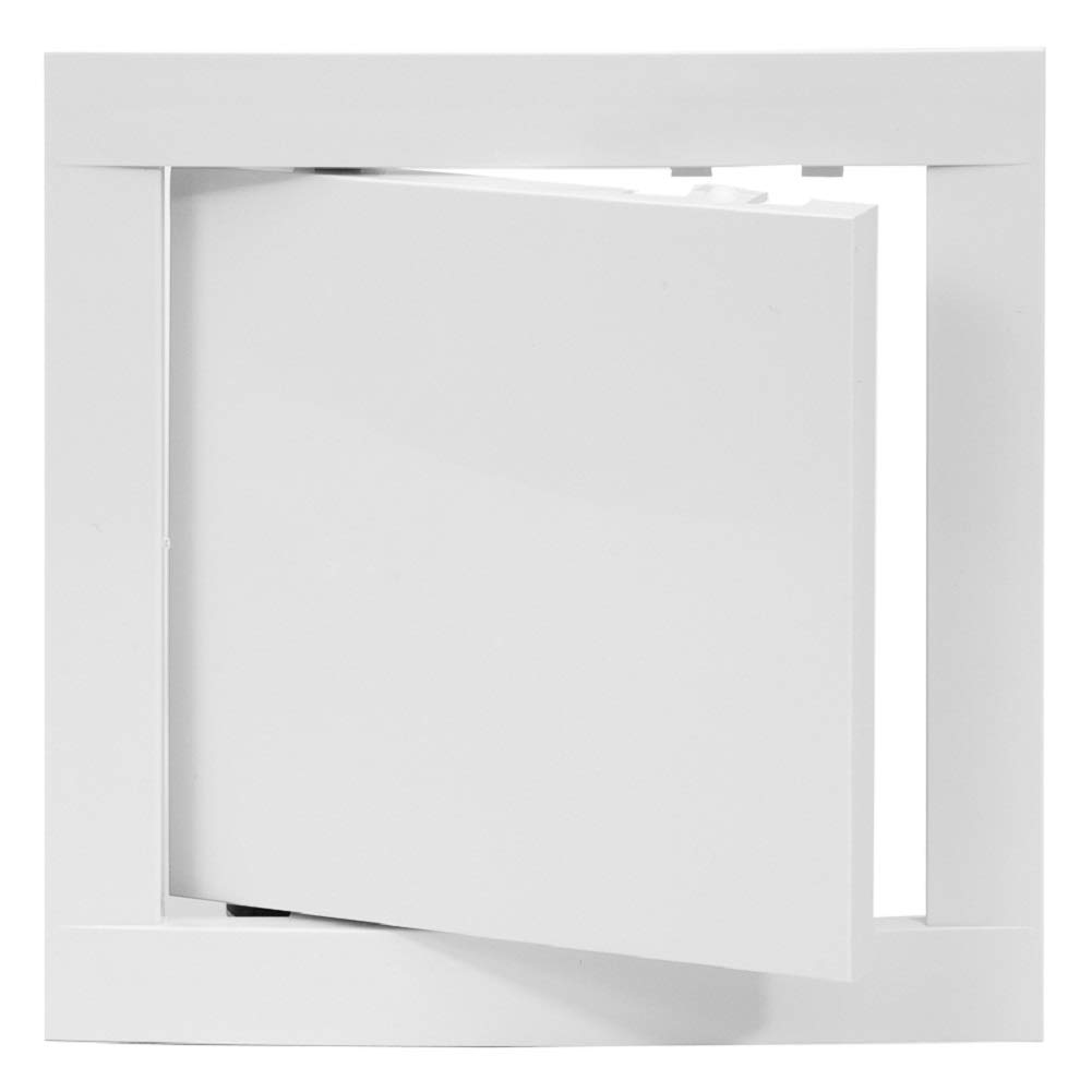 About Vent White 150X150mm / 6X6 Inch Abs Plastic Access Panel - Inspection Hatch For Drywall - Revision Door For Plumbing, Electricity, Building