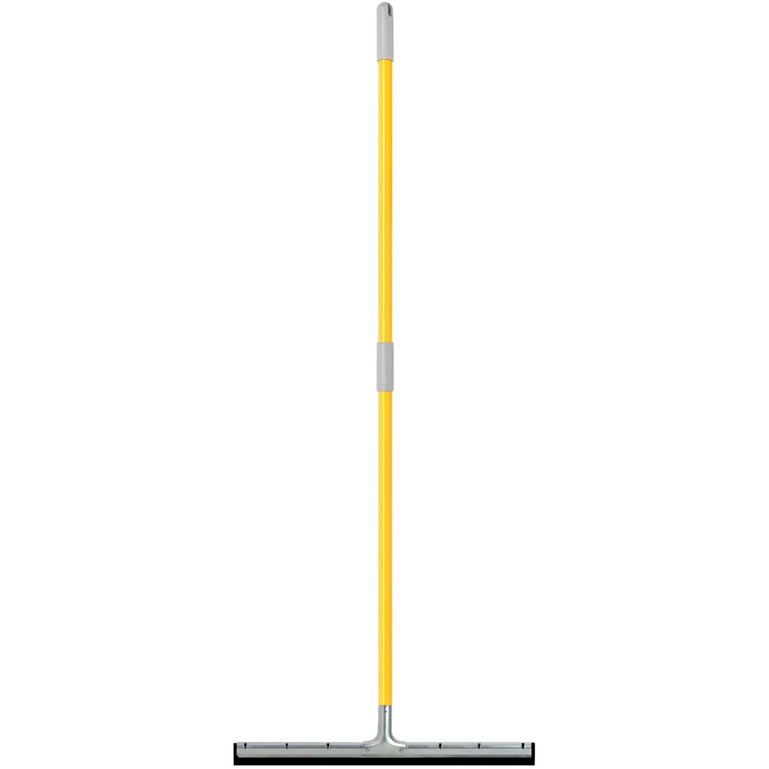 Apex Spingiacqua Spatola Pavimenti con Doppia Gomma 55cm e Solido Manico in Metallo, Tira Acqua