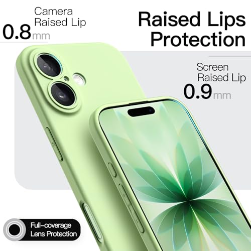 Image of JETech Slim Case for iPhone 17 6.3-Inch, Ultra-Thin Lightweight Minimalist Phone Cover with Camera Lens Protection, Matte Anti-Fingerprint Finish (Sage)