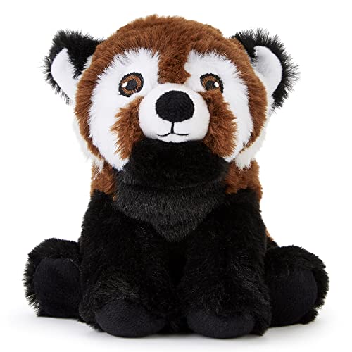 Zappi Co 100% Recycled Plush Red Panda Plush Toy (13-15cm) Stuffed Soft Cuddly animals Collection For New Born Child