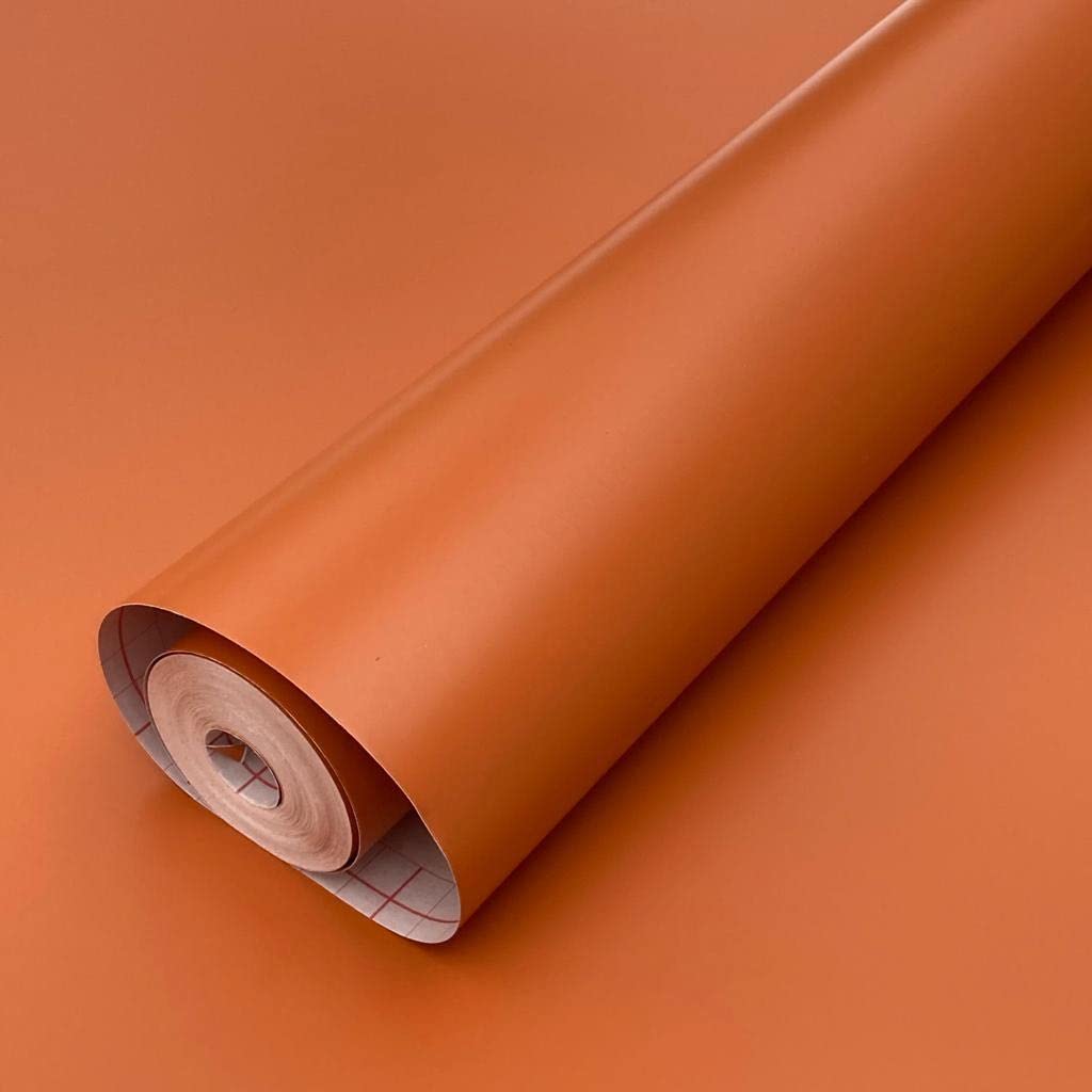 Vinyl Warehouse.co.uk Terracotta Vinyl Warehouse 5M X 67.5Cm D-C-Fix Matt Sticky Back Vinyl Furniture & Kitchen Wrap 200-8349