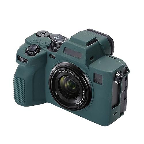 Funda de silicona para cámara Sony A7 IV verde