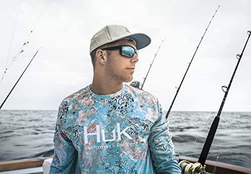 Image of HUK Men's Icon X Long Sleeve Shirt, Performance Fishing Shirt
