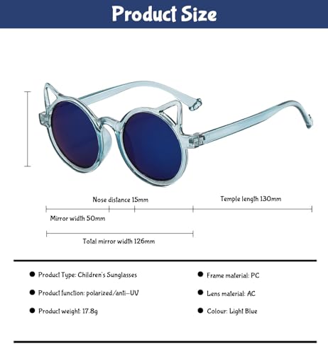 Image of SYGA Kids Goggles, Modern Stylish Eyewears for Boy's and Girls, Triangle Corner Style, Suitable for Age 3-8 Years
