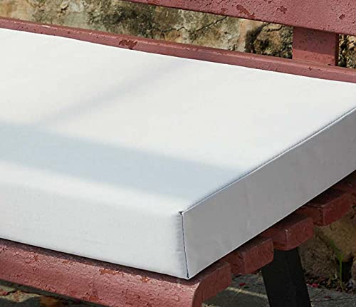 Coussin de jardin imperméable et épais pour un banc extérieur confortable