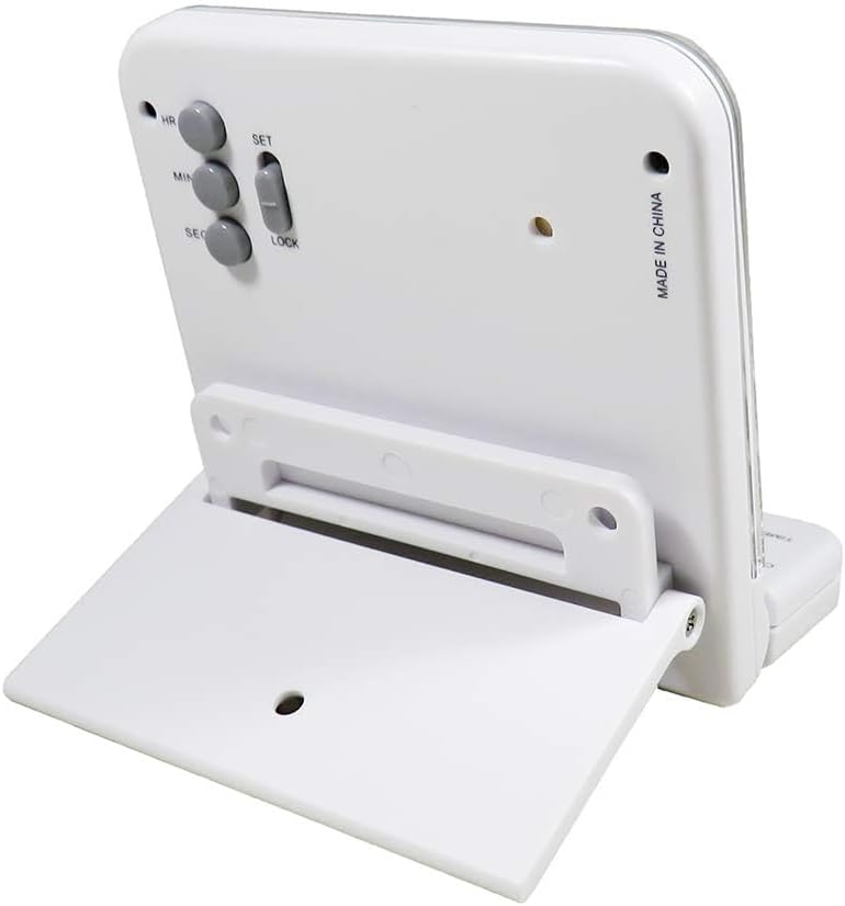 Sper Scientific Easy-to-Read Digital Timer with Alarm & Count Up/Down Function 810005 - Oversized LCD Screen, Wall Mount & Stand Included - Compact Lab Timer for Kitchen, Classroom & More - 2 pc