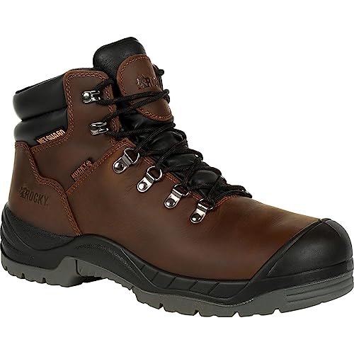 ROCKY Worksmart Composite Toe Internal Met Guard Waterproof Work Boot