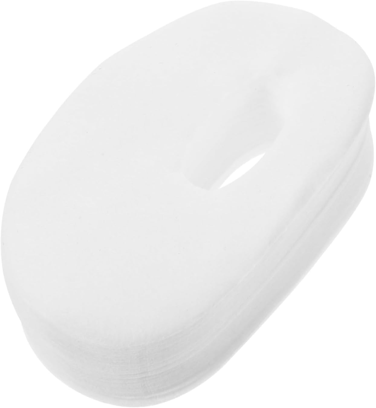 Nidy® 100Pcs Disposable DIY Dry Eye Patch Oval Shape Mask Sheets without Any Cosmetic Product, Use NonWoven Under Eye Care Pads with Dark Circle Cream/Lotion/Gel/Fruit for Facial/Therapy/Relaxation/Moisture Retention-All SkinType-image-28