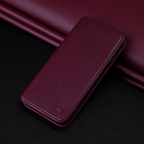 Coque Samsung Galaxy A14 cuir véritable étui portefeuille 2023