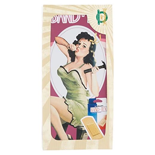 Nostalgic-Art 85009 Pin Up – Hammer – Metallpenna, plåtlåda med lock