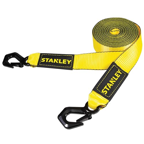 Correa de remolque STANLEY S1051 evita roturas y desenganches en emergencias de ruta