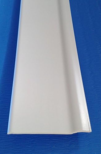 Battiscopa In PVC Espanso - 5 Barre Da 2 Metri - Colore Bianco - Foto 4