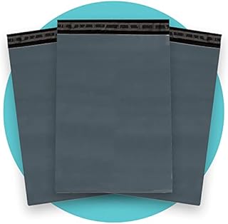 Triplast 13 x 19-Inch Plastic Mailing Postal Bag - Grey (Pack of 100)