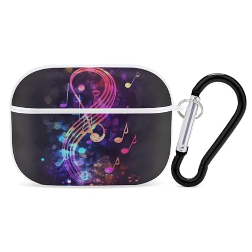 Idée cadeau : Coque AirPods Pro colorée pour homme et femme avec porte-clés