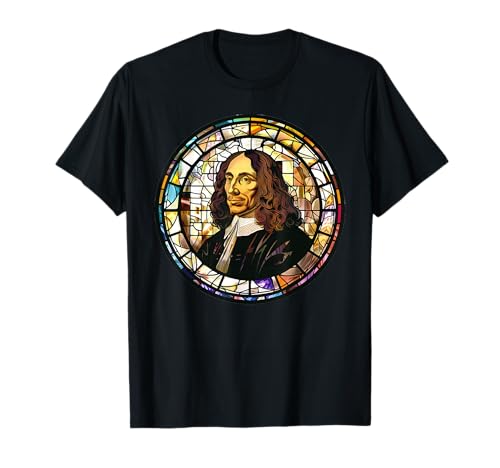 Blaise Pascal Stained Glass T-Shirt