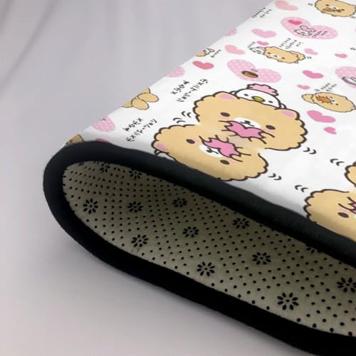 Tapis Poméranien imprimé fleurs pour sublimer votre coin table basse - 7