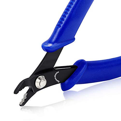 Speedwox Bead Crimper Tool For Jewelry Making Bead Crimping Pliers 5 Inches Standard Precision Fine Pliers Bent Head For Closing Crimp Covers Multi Use Diy Craft Beading Hobby #TOP20
