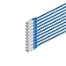Produktbild Patchkabel, cat 6, S/FTP, PIMF, Halogenfrei, VE10 0,50m Blau