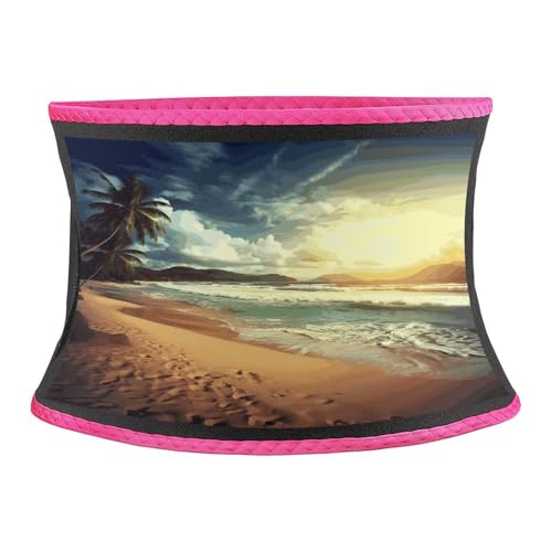 Faja reductora Belly Band Sunset on The Beach unisex miniatura 1
