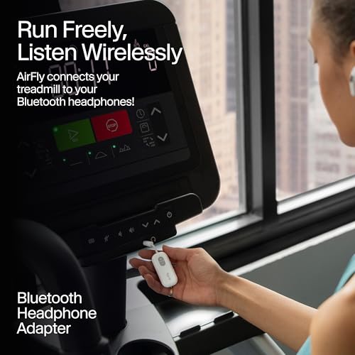 Image of Twelve South AirFly SE, Bluetooth Wireless Audio Transmitter for AirPods /Wireless or Noise-Cancelling Headphones; Use with 3.5 mm Audio Jack on Airplanes, Gym Equipment or iPad /Tablets (Cool White)