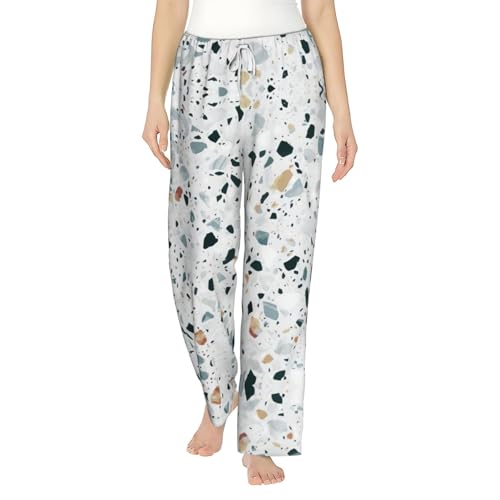 Pantalon de détente pour femme avec poches pour soirées cocooning douces