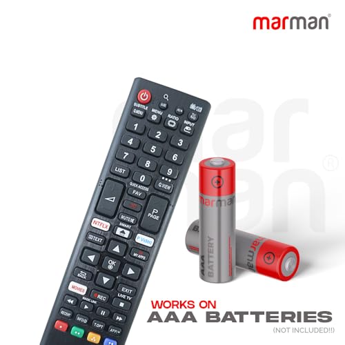 Image of marman Compatible with LG Smart TV Remote Control Original Model RM-L1616 Suitable for LED OLED LCD UHD Plasma Android Television AKB75095303 Without Voice Command and Google Assistant