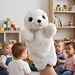 Imagen de LOMTRATS Perro Conejo Paloma Dragón Koala Panda Oveja Vaca Marionetas de Mano Animales de Peluche Juguetes para Juegos de imaginación imaginativos Narración de Cuentos Regalos para niños