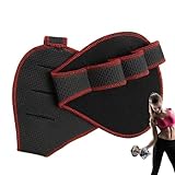 Zestvria Guantes de Levantamiento de Pesas para Levantamiento de Pesas, Almohadillas para Levantamiento de Pesas, para, calistenia, Levantamiento de Potencia, Gimnasia, para Hombres y Mujeres