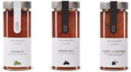 Italianavera All Natural Tomato Sauce - Fresh Basil (19.4 ounce)