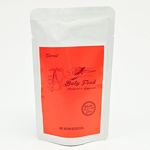Rice powder baby food Carrot 100gX3(for 5months or older) NO MSG Allergen-free