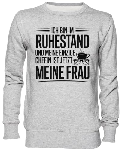 Sweat-shirt de retraite gris en jersey le cadeau parfait pour collègue