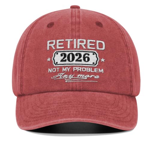 Image of Retirement Gifts for Men,2026 Retired Hat for Dad Coworkers Friends